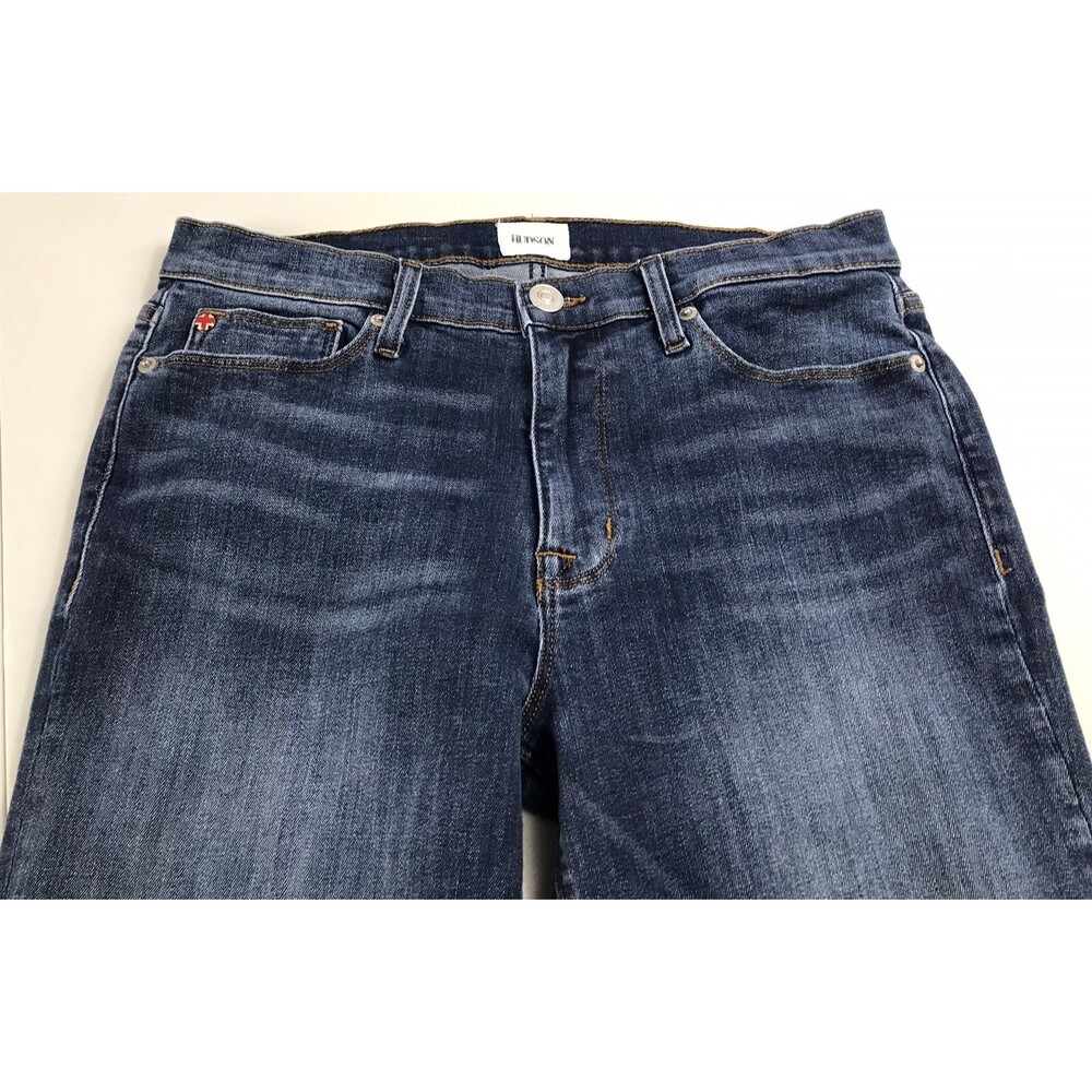 Hudson Natalie Super Skinny Blue Jeans Womans Size 30 Inseam 27.5”